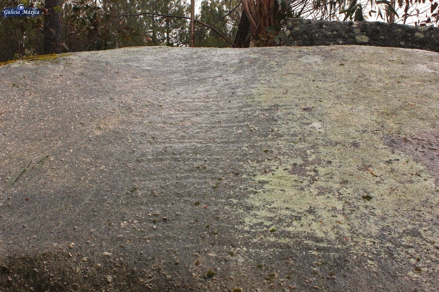 Pedra da Grada, detalle frontal